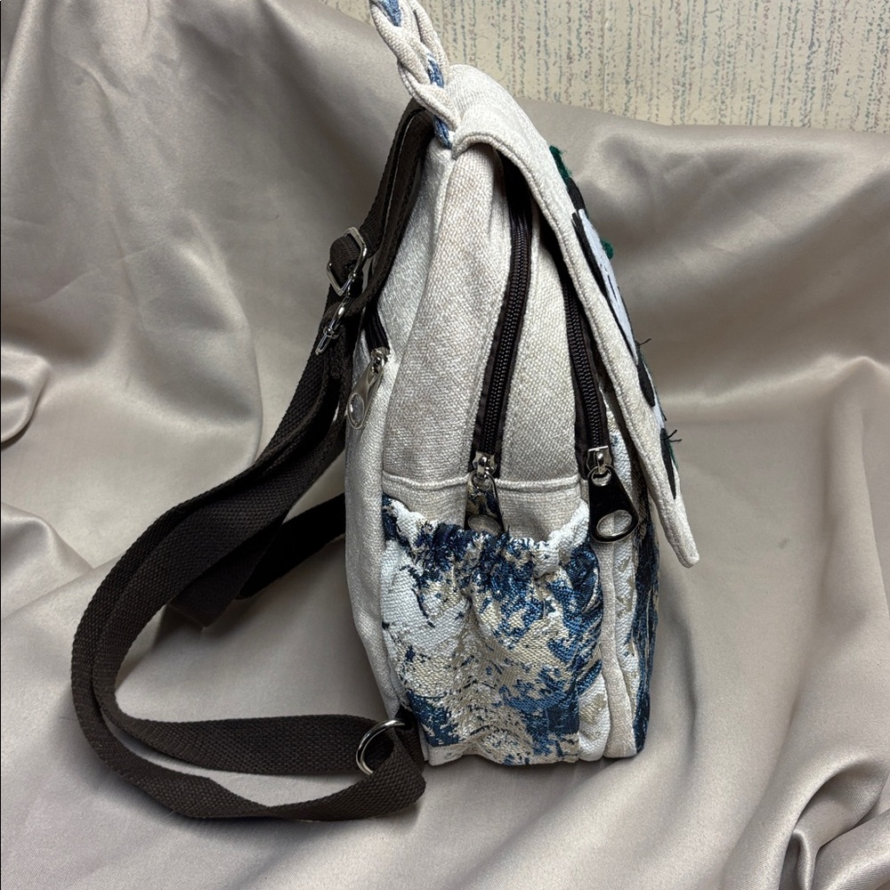 Canvas Panda Backpack - Picture 6 of 14
